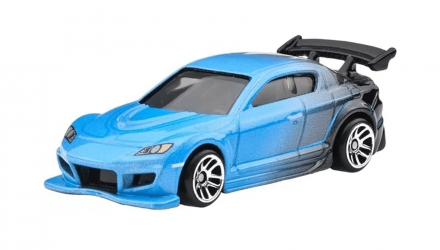 Тематична Машинка Hot Wheels 10шт Mazda RX-7 / Honda S2K / RX-8 / Porsche Cayman / VW Jetta MK3 / Dodge Charger / Chevy Fleetline Fast & Furious 1:64 HVX27 Red - Retromagaz, image 8