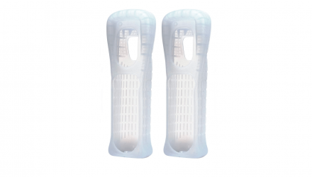 Чохол Силіконовий Nintendo Wii RVL-022 Remote Jacket Clear White Б/У - Retromagaz, image 1