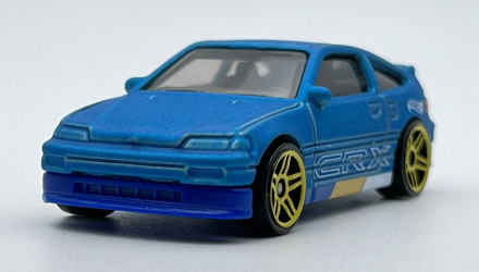 Машинка Базова Hot Wheels '88 Honda CR-X J-Imports 1:64 HKK68 Light Blue - Retromagaz, image 2