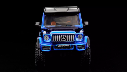 Машинка Premium Hot Wheels Mercedes-AMG G 63 4×4 Red Line Club RLC 1:64 HMY21 Blue - Retromagaz, image 1