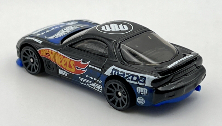 Машинка Базова Hot Wheels '95 Mazda RX-7 Mad Mike Speed Graphics 1:64 FYD04 Black - Retromagaz, image 6