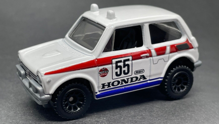 Машинка Велике Місто Matchbox 1970 Honda N600 Off-Road 1:64 HLC47 White - Retromagaz, image 2