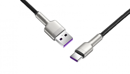 Кабель Baseus Cafule Series Metal 66W USB 2.0 - USB Type-C 1m - Retromagaz, image 4