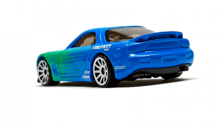 Машинка Базова Hot Wheels '95 Mazda RX-7 Fast & Furious Drift 1:64 HCV86 Blue - Retromagaz, image 6