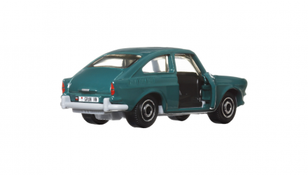 Тематическая Машинка Matchbox 1965 Volkswagen 1600 TL Fastback Moving Parts 1:64 FWD28/HVN19 Green - Retromagaz, image 7