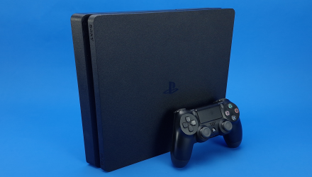 Набор Консоль Sony PlayStation 4 Slim 1TB Black Б/У  + Игра Grand Theft Auto V Русские Субтитры - Retromagaz, image 3