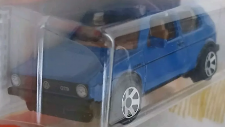 Машинка Велике Місто Matchbox 1976 Volkswagen Golf GTI MK1 Metro 1:64 HVL64/HVN92 Blue - Retromagaz, image 2