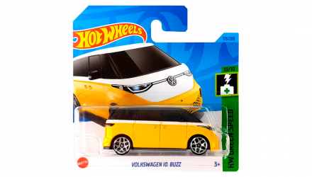 Машинка Базовая Hot Wheels Volkswagen ID. Buzz Green Speed 1:64 HKG51 Yellow - Retromagaz, image 1