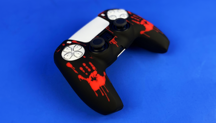 Чохол Силіконовий RMC PlayStation 5 Bloody Hands Black Новий - Retromagaz, image 1