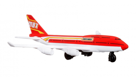 Тематическая Машинка Matchbox Boeing 747-400 Sky Busters 1:64 HHT34/HVM44 White - Retromagaz, image 5