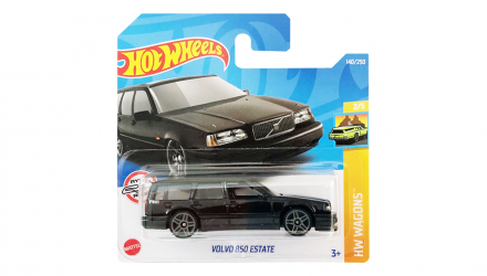 Машинка Базова Hot Wheels Volvo 850 Estate Wagons 1:64 HCX36 Black - Retromagaz, image 1