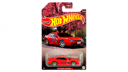 Тематическая Машинка Hot Wheels '98 Honda Prelude Japanese Classics 1:64 HLK16 Red - Retromagaz, image 1