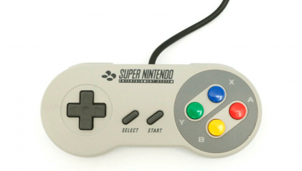 Набор Консоль Nintendo SNES FAT Europe Light Grey Б/У + Геймпад Проводной Grey 2.2m Б/У - Retromagaz, image 2