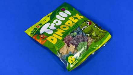 Цукерки Жувальні Trolli Dinorex 150g - Retromagaz, image 2