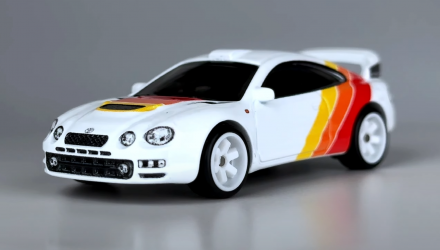 Машинка Premium Hot Wheels '95 Toyota Celica GT-Four Boulevard 1:64 GJT68/HKF33 White - Retromagaz, image 2