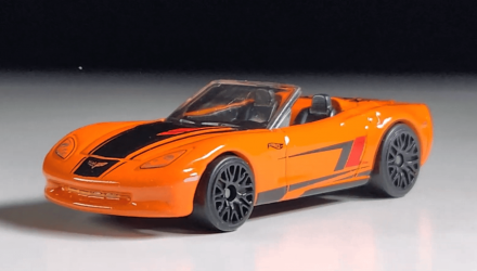 Машинка Базова Hot Wheels Corvette C6 Roadsters 1:64 HTC14 Orange - Retromagaz, image 2