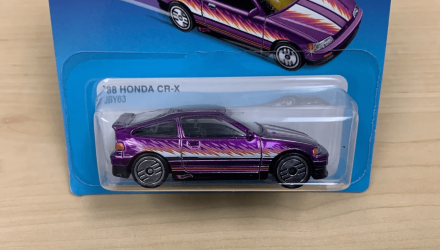 Тематична Машинка Hot Wheels '88 Honda CR-X Ultra Hots 1:64 JBY63 Purple - Retromagaz, image 1