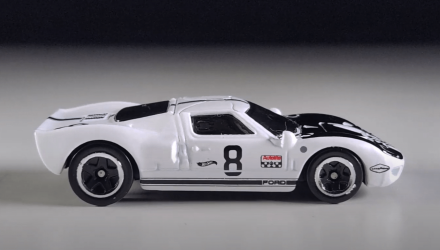 Машинка Базовая Hot Wheels Ford GT40 Factory Fresh 1:64 HTC51 White - Retromagaz, image 4