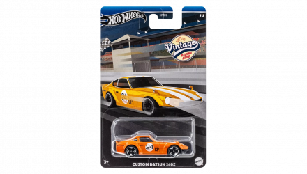 Тематична Машинка Hot Wheels Custom Datsun 240Z Vintage Racing Club 1:64 HRT81/HRV10 Orange - Retromagaz, image 1