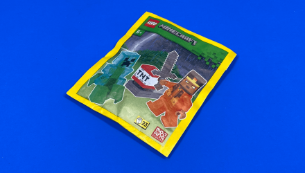 Конструктор Lego Фігурка Hero with Charged Creeper Paper Bag Minecraft 662406 min180 Новий - Retromagaz, image 2