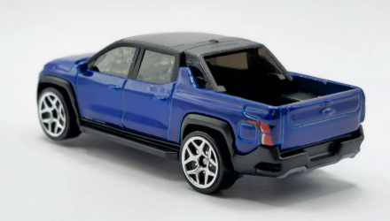 Машинка Базова Hot Wheels Silverado EV RST Green Speed 1:64 HRY63 Blue - Retromagaz, image 12