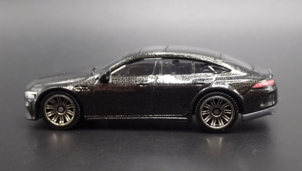 Машинка Большой Город Matchbox 2019 Mercedes-Benz AMG GT 63 S Showroom 1:64 GXM55 Black - Retromagaz, image 3