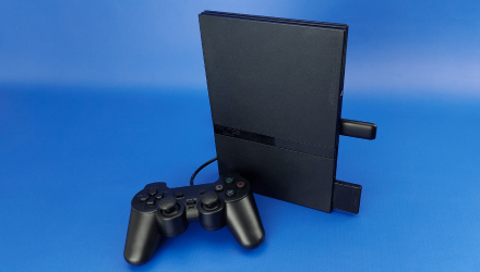 Консоль Sony PlayStation 2 Slim SCPH-7xxx Free MC Boot Black Неробочий Привід + 10 Вбудованих Ігор Б/У - Retromagaz, image 5