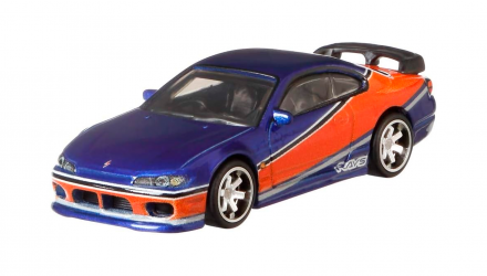 Машинка Premium Hot Wheels Nissan Silvia S15 Fast & Furious 1:64 GBW76 Blue - Retromagaz, image 2