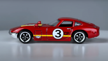 Тематична Машинка Hot Wheels Toyota 2000GT Vintage Racing Club 1:64 HRT81/HRV07 Red - Retromagaz, image 4