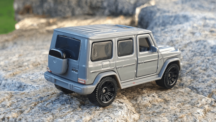 Тематична Машинка Matchbox 2024 Mercedes-Benz G 580 With EQ Technology Moving Parts 1:64 FWD28/HVM77 Grey - Retromagaz, image 2