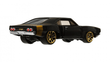 Тематическая Машинка Hot Wheels 1968 Dodge Charger Dominic Toretto Fast & Furious 1:64 HNR88/HRW50 Black - Retromagaz, image 2