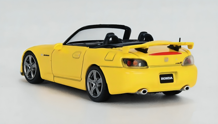 Машинка Premium MINI GT Honda S2000 Type S 1:64 Yellow - Retromagaz, image 3