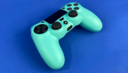 Чехол Силиконовый RMC PlayStation 4 Turquoise Новый - Retromagaz, image 1