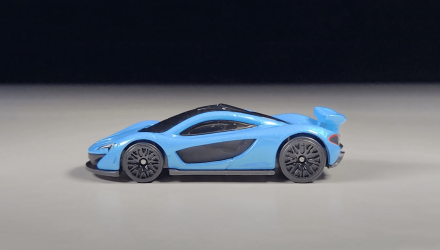 Машинка Базовая Hot Wheels McLaren P1 Quarter Mile Heroes 1:64 HTB85 Blue - Retromagaz, image 3