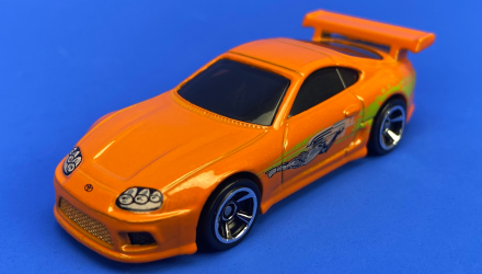 Машинка Базовая Hot Wheels 5шт Dodge Charger / Toyota Supra / Mustang / Chevelle SS / Aston Martin Fast & Furious 1:64 HLY70 HND08 Orange - Retromagaz, image 5