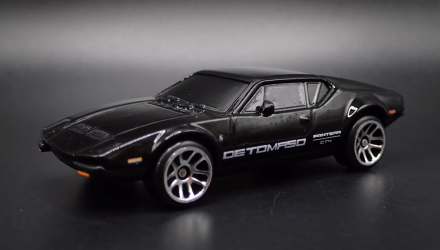 Тематическая Машинка Hot Wheels De Tomaso Pantera Fast & Furious 1:64 HNR88/HRW52 Black - Retromagaz, image 1