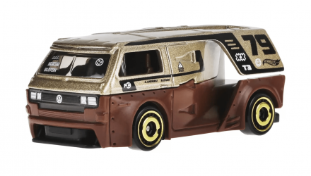 Машинка Базова Hot Wheels VW T3 Custom Vans 1:64 HRY57 Gold - Retromagaz, image 1