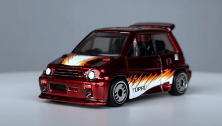 Тематическая Машинка Hot Wheels '85 Honda City Turbo II Ultra Hots 1:64 HDG52/HRX13 Red - Retromagaz, image 1