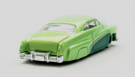 Машинка Базовая Hot Wheels Hirohata Merc Rod Squad 1:64 HTD66 Green - Retromagaz, image 2