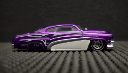 Машинка Базовая Hot Wheels Hirohata Merc Rod Squad 1:64 JBC36 Purple - Retromagaz, image 2