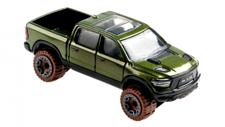 Машинка Базовая Hot Wheels 2020 RAM 1500 Rebel Baja Blazers 1:64 GTC79 Green - Retromagaz, image 2