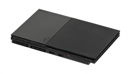 Набор Консоль Sony PlayStation 2 Slim SCPH-9xxx Chip Black Б/У  + Карта Памяти RMC Новый + Адаптер - Retromagaz, image 4