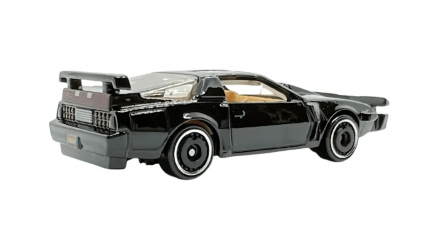 Машинка Базова Hot Wheels Knight Rider K.I.T.T. Super Pursuit Mode Screen Time 1:64 HCV39 Black - Retromagaz, image 3