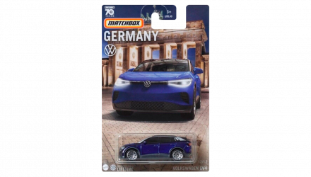 Тематична Машинка Matchbox Volkswagen EV4 ID Germany 1:64 GWL49/HVV39 Blue - Retromagaz, image 1