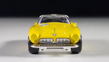 Машинка Базовая Hot Wheels BMW 507 Roadsters 1:64 HTC15 Yellow - Retromagaz, image 4