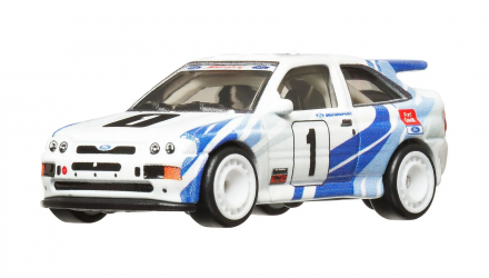 Машинка Premium Hot Wheels '93 Ford Escort RS Cosworth Boulevard 1:64 GJT68/HKF17 White - Retromagaz, image 2