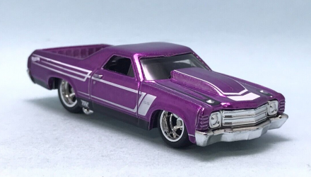 Машинка Базовая Hot Wheels '71 El Camino Super Treasure Hunt STH Hot Trucks 1:64 HTF35 Purple - Retromagaz, image 1