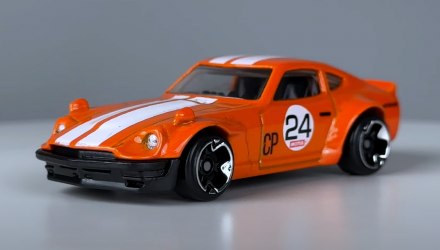 Тематична Машинка Hot Wheels Custom Datsun 240Z Vintage Racing Club 1:64 HRT81/HRV10 Orange - Retromagaz, image 2