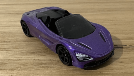 Машинка Большой Город Matchbox 2019 McLaren 720S Spider Showroom 1:64 HVP15 Purple - Retromagaz, image 1