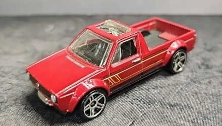 Машинка Базовая Hot Wheels Volkswagen Caddy Showroom 1:64 DHR28 Red - Retromagaz, image 2